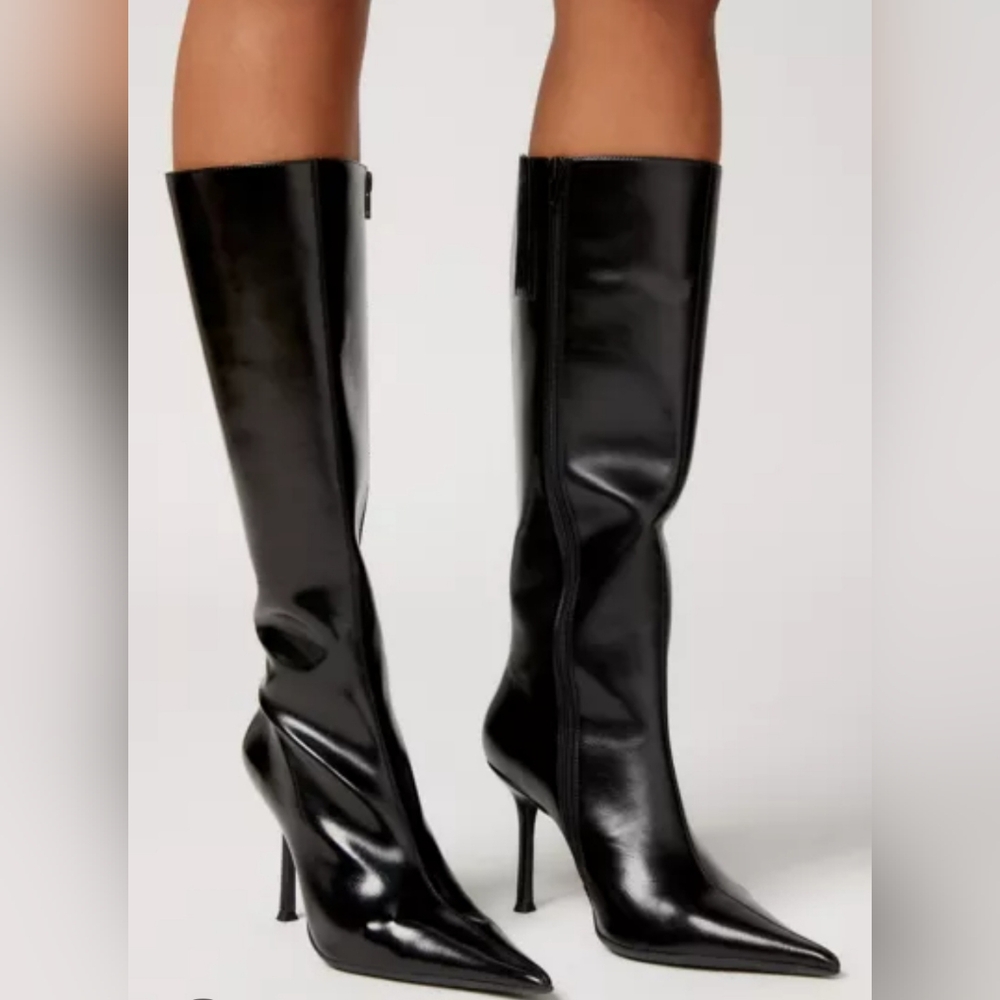 NWT Jeffrey Campbell Darlinga Pointed Toe Boots Size 8
